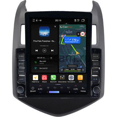 Chevrolet Aveo 2 2011-2020 (Тип 1) Canbox H-Line 6612-9009 на Android 14 (4G-SIM, 4/64, DSP, QLed, Tesla)
