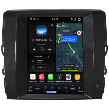 Toyota Mark X 2 2009-2019 Canbox H-Line (Tesla style) 9.7 дюймов 8/128 6624-1312-236 на Android 14 (4G-SIM, DSP, QLed)