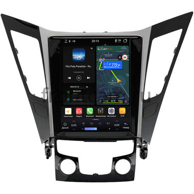Hyundai Sonata 6 (YF) 2009-2014 Canbox H-Line (Tesla style) 9.7 дюймов 8/128 6624-1312-130 на Android 14 (4G-SIM, DSP, QLed)