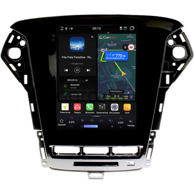Ford Mondeo 4 2010-2014 Canbox H-Line (Tesla style) 9.7 дюймов 4/64 6622-FR139A на Android 14 (4G-SIM, DSP, QLed)