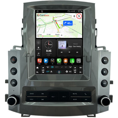Lexus LX 570 2007-2015 (Тип C, can LZ) Canbox (Tesla style) 9.7 дюймов 4/64 GTR096-1312-327 на Android 10 (QLed, DSP, CarPlay)