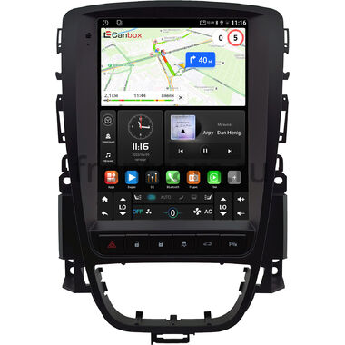 Opel Astra J 2009-2018, Astra GTC J 2011-2015 Canbox (Tesla style) 9.7 дюймов 2/32 GT096-1312-9 на Android 10 (QLed, DSP, CarPlay)