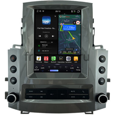 Lexus LX 570 2007-2015 (Тип C, can LZ) Canbox H-Line (Tesla style) 9.7 дюймов 4/64 6622-1312-327 на Android 14 (4G-SIM, DSP, QLed)