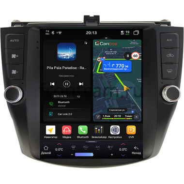 Honda Accord 7 2002-2008 (Тип 2) Canbox H-Line (Tesla style) 9.7 дюймов 6/128 6623-1312-238 на Android 14 (4G-SIM, DSP, QLed)