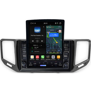 Volkswagen Teramont 2016-2020 (Китайский рынок) (глянцевая) Canbox H-Line 6613-10-054 на Android 14 (4G-SIM, 6/128, DSP, QLed, Tesla)