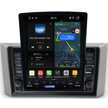 Foton Tunland 2011-2018 Canbox H-Line 6613-10-1212 на Android 14 (4G-SIM, 6/128, DSP, QLed, Tesla)