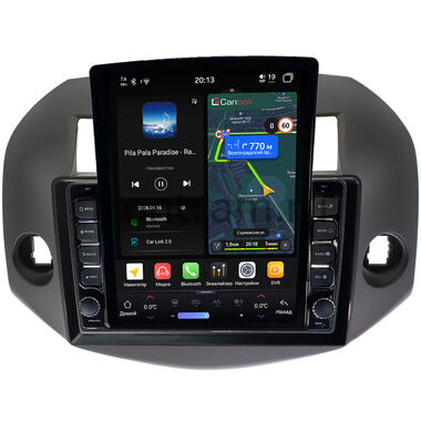 Toyota RAV4 3 (XA30) 2005-2016 Canbox H-Line 6612-1001 на Android 14 (4G-SIM, 4/64, DSP, QLed, Tesla)