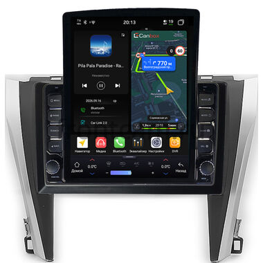 Toyota Camry XV55 2014-2018 (для авто без камеры) Canbox H-Line 6612-1045 на Android 14 (4G-SIM, 4/64, DSP, QLed, Tesla)