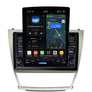 Toyota Camry XV40 2006-2011 Canbox H-Line 6613-1063 на Android 14 (4G-SIM, 6/128, DSP, QLed, Tesla)