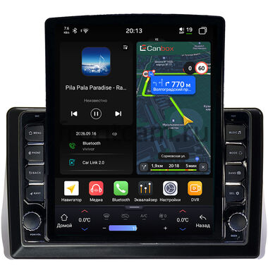 Toyota Wish 2 2009-2017 Canbox H-Line 6613-1066 на Android 14 (4G-SIM, 6/128, DSP, QLed, Tesla)