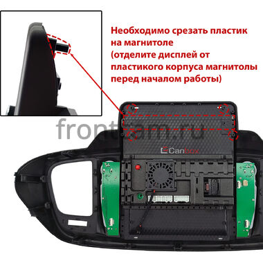 Kia Sorento 3 Prime 2014-2020 (темно-серая) Canbox H-Line (Tesla style) 9.7 дюймов 4/32 5621-1312-210 на Android 10 (4G-SIM, DSP, QLed)