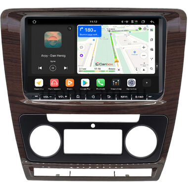 Skoda Octavia A5 2004-2013 (под дерево) Canbox H-Line 8302-RP-11-352-396 4/64 Android 14 (4G-SIM, DSP, QLed)
