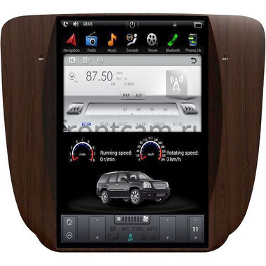 CarMedia NH-1203 для Chevrolet Tahoe III, Suburban XI 2006-2014 Tesla Style (стиль тесла) на Android 9.0