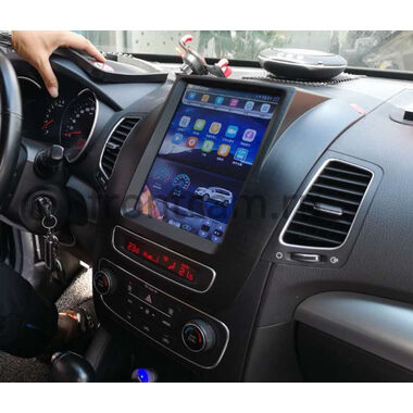 CarMedia NH-K1006 для Kia Sorento 2 2012-2021 Tesla Style (стиль тесла) на Android 9.0