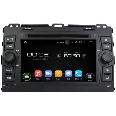 CarMedia XN-7027-P6 Toyota LC Prado 120 2002-2009 на Android 10.0