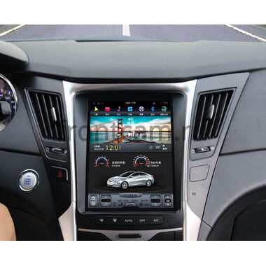 CarMedia ZF-1031-DSP для Hyundai Sonata VI (YF) 2009-2014 Tesla Style (стиль тесла) на Android 9.0