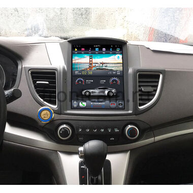 CarMedia ZF-1091-DSP для Honda CR-V 4 (2011-2018) Tesla Style (стиль тесла) на Android 9.0