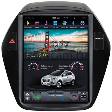 CarMedia ZF-1092-DSP для Hyundai ix35, Tucson II 2010-2015 Tesla Style (стиль тесла) на Android 9.0