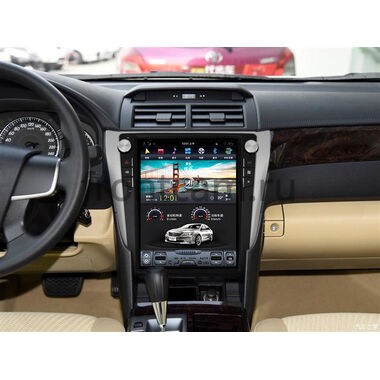 CarMedia ZF-1206-DSP для Toyota Camry XV50 (2011-2014) Tesla Style (стиль тесла) на Android 9.0
