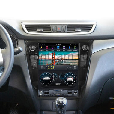CarMedia ZF-1209A-DSP для Nissan Qashqai II, X-Trail III (T32) 2015-2022 Tesla Style (стиль тесла) на Android 9.0