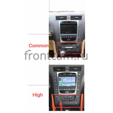 CarMedia ZF-1252H-DSP для Lexus GS 3 (2004-2011) Tesla Style (стиль тесла) на Android 9.0