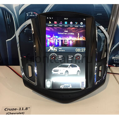 CarMedia ZF-1271-DSP для Chevrolet Cruze (2012-2016) Tesla Style (стиль тесла) на Android 9.0