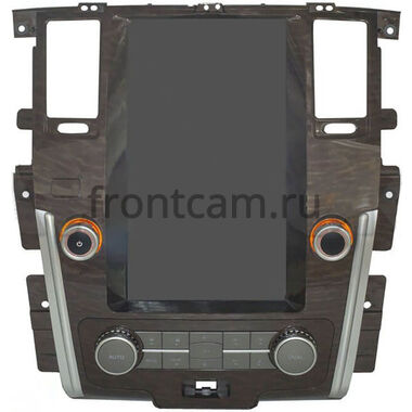 CarMedia ZF-1808-DSP для Nissan Patrol (Y62) (2010-2024) Tesla Style (стиль тесла) на Android 9.0