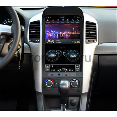 CarMedia ZF-1812-DSP для Chevrolet Captiva (2006-2011) Tesla Style (стиль тесла) на Android 9.0