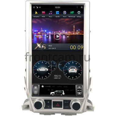 CarMedia ZF-1829L-DSP для Toyota Land Cruiser 200 2015-2021 Tesla Style (стиль тесла) на Android 9.0