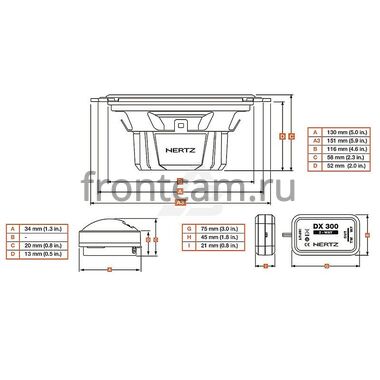 Компонентная акустика Hertz DSK 130.3