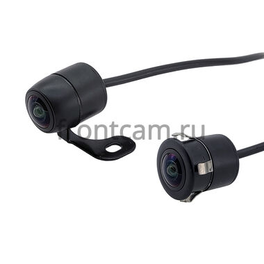 Универсальная камера заднего / переднего вида cam-680 (бабочка / глазок, AHD 1080p, 170 градусов)