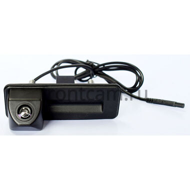 Камера AHD 1080p, 170 градусов с отключаемой разметкой, cam-124 для Volkswagen Multivan T5 (03-09), Passat B6,CC, Caddy, Caravele, Golf, Jetta, Touran, Transporter (в ручку багажника)