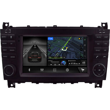 Mercedes-Benz C (w203), CLC, G (w463) 2004-2012 (оранжевая подсветка клавиш) Canbox H-Line 4617-RP-2119-502 на Android 10 (4G-SIM, 4/64, DSP, QLed)