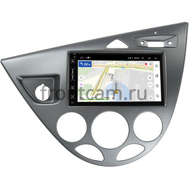 Ford Focus 1998-2005 (серебро) Canbox 2/16 на Android 10 (5510-RP-11-549-239)