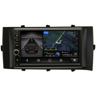 Toyota Aqua (2011-2021) Canbox H-Line 5602-RP-TYAQ-133 на Android 10 (4G-SIM, 4/32, DSP, IPS) С крутилкой