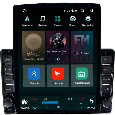 Toyota Prius 3 (XW30) (2009-2015) (100*200mm, матовая) Canbox H-Line 5611-9-1150 на Android 10 (4G-SIM, 4/32, DSP, QLed, Tesla)