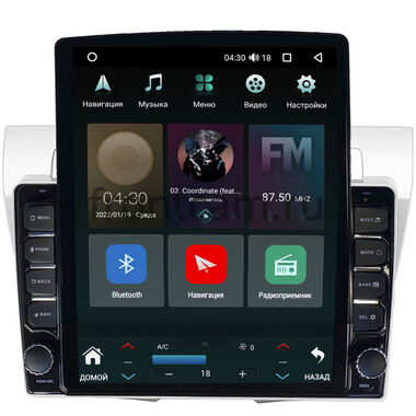 Kia Picanto (2007-2011) Canbox H-Line 5611-9-572 на Android 10 (4G-SIM, 4/32, DSP, QLed, Tesla)