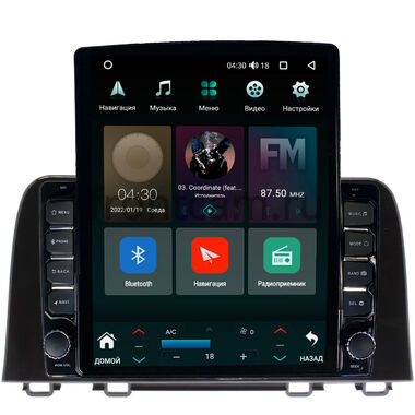 Honda CR-V 5 (2016-2024) Canbox H-Line 5611-9-0099 (черная) на Android 10 (4G-SIM, 4/32, DSP, QLed, Tesla)