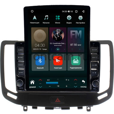 Infiniti G25, G35, G37 (2006-2013) (для авто с сенсорным экраном) Canbox H-Line 5612-9-1141 на Android 10 (4G-SIM, 4/64, DSP, QLed, Tesla)