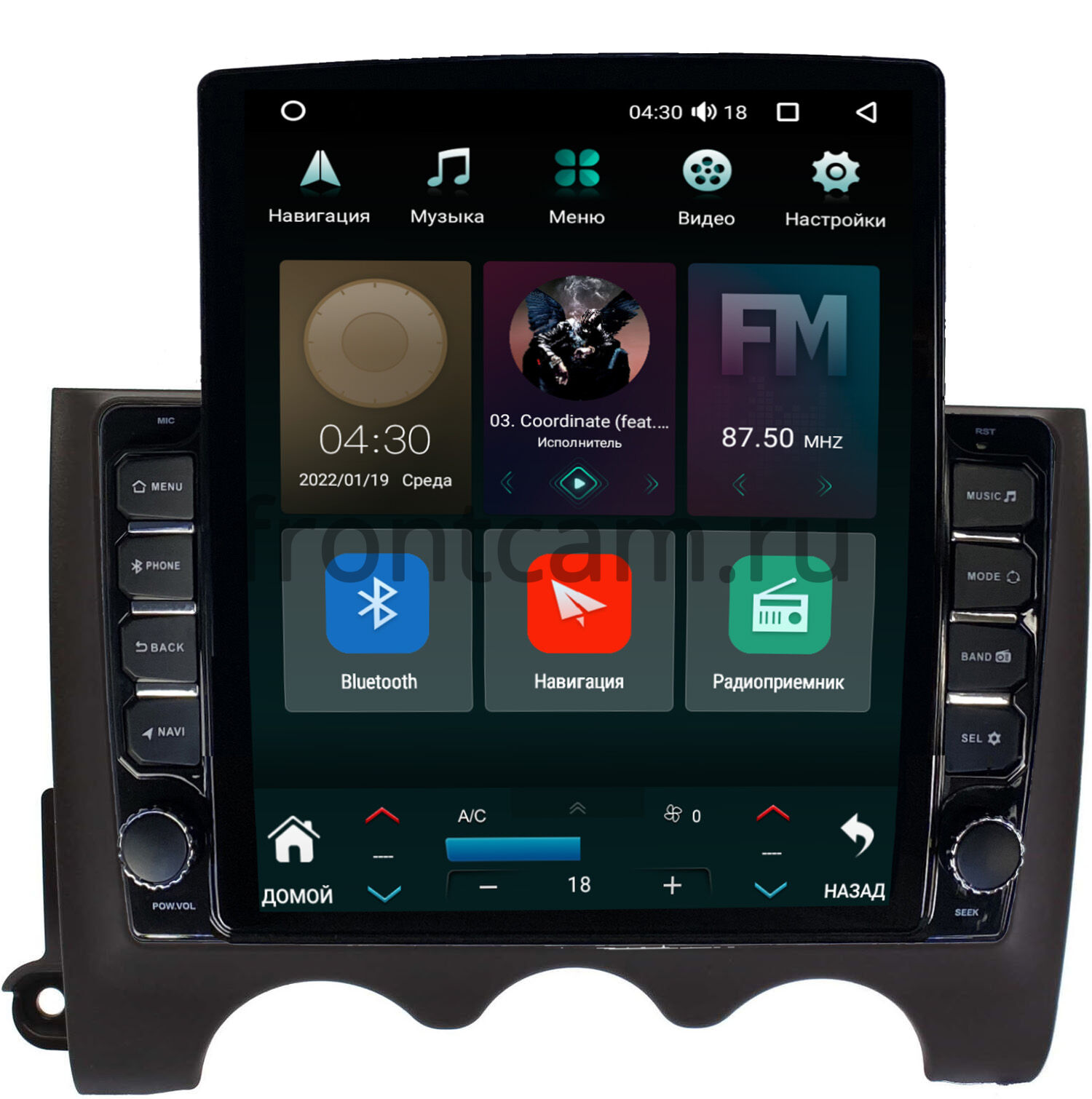 Штатная магнитола Mitsubishi Pajero Mini 2 (2008-2012) Canbox M-Line  5610-9-1737 на Android 10 (4G-SIM, 2/32, DSP, QLed, Tesla) Купить в городе  Москва