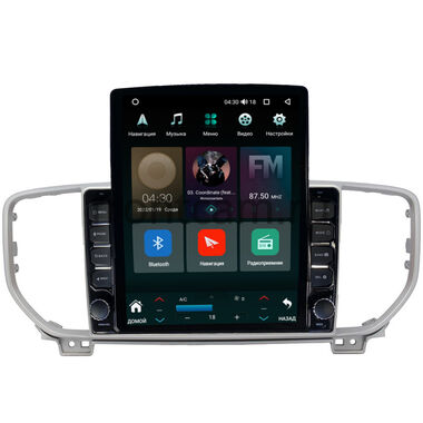 Kia Sportage 4 (2018-2022) Canbox H-Line 5612-9082 на Android 10 (4G-SIM, 4/64, DSP, QLed, Tesla) (для авто с камерой)