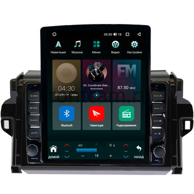 Toyota Fortuner 2 (2015-2024) Canbox H-Line 5611-9106 на Android 10 (4G-SIM, 4/32, DSP, QLed, Tesla)