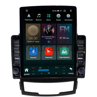 SsangYong Actyon 2 (2010-2013) Canbox H-Line 5611-9184 на Android 10 (4G-SIM, 4/32, DSP, QLed, Tesla)