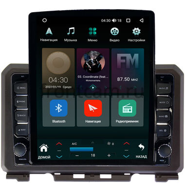 Suzuki Jimny 4 2018-2024 Canbox M-Line 5610-9216 на Android 10 (4G-SIM, 2/32, DSP, QLed, Tesla)