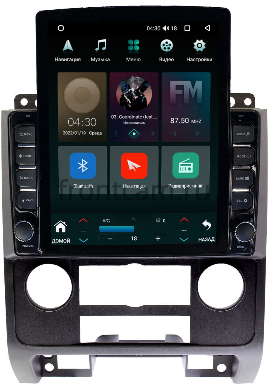 Штатная магнитола Canbox H-Line 5612-9279 для Ford Escape 2 (2007-2012)  (черная) на Android 10 (4G-SIM, 4/64, DSP, QLed, Tesla) Купить в городе  Москва