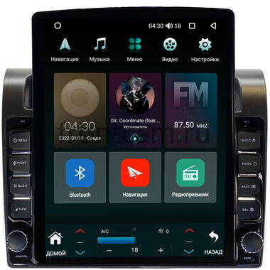 Toyota Land Cruiser 70 (2007-2022) Canbox H-Line 5612-9286 на Android 10 (4G-SIM, 4/64, DSP, QLed, Tesla)