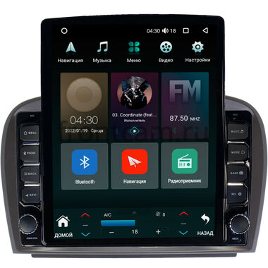 Mercedes-Benz SL (R230) 2001-2011 Canbox H-Line 5611-9403 на Android 10 (4G-SIM, 4/32, DSP, QLed, Tesla)