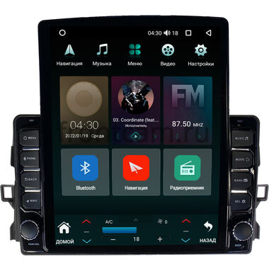 Toyota Auris 2006-2012 Canbox H-Line 5611-9427 на Android 10 (4G-SIM, 4/32, DSP, QLed, Tesla)