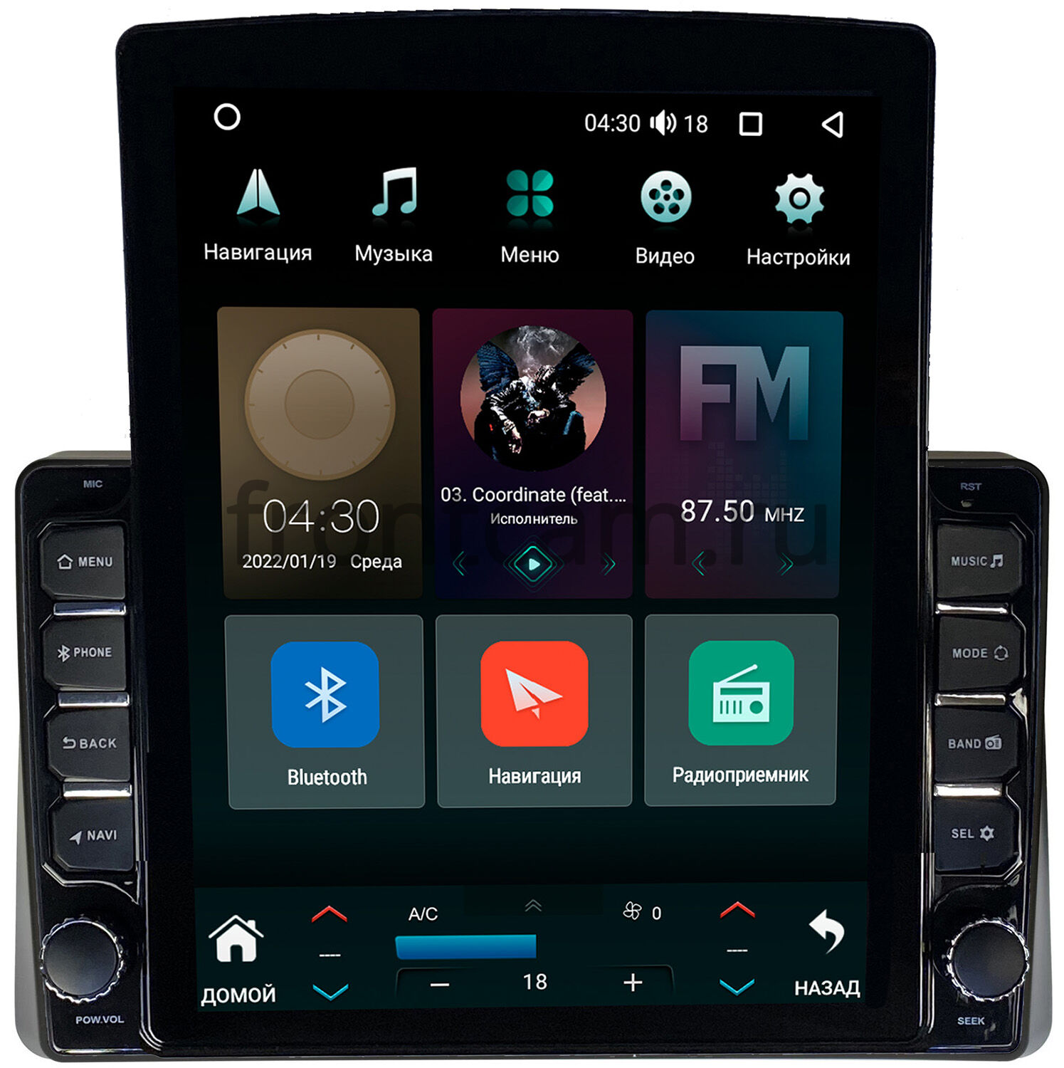 Штатная магнитола Renault Arkana, Duster 2, Master (2019-2024) Canbox  M-Line 5610-10-1470 на Android 10 (4G-SIM, 2/32, DSP, QLed, Tesla) Купить в  городе Москва