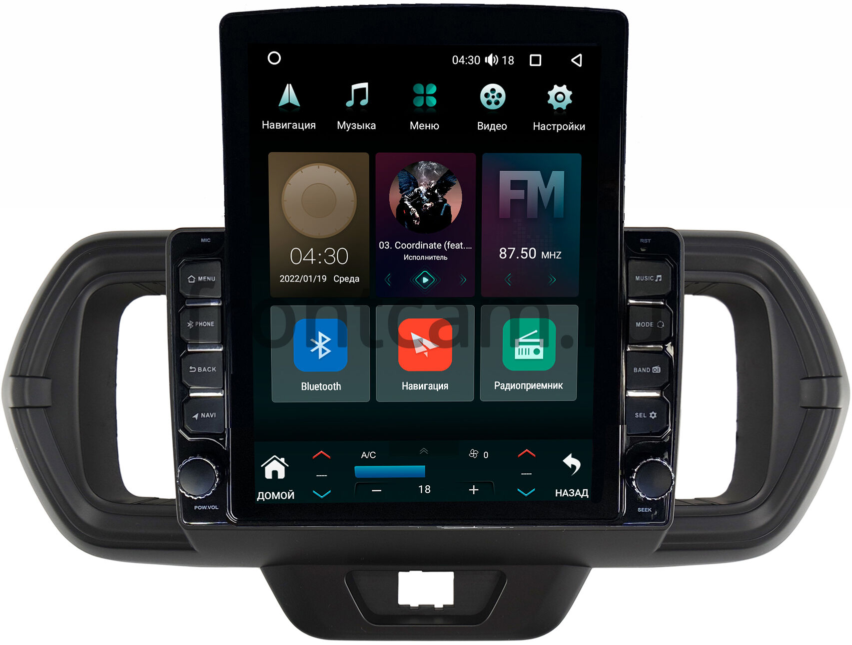 Штатная магнитола Daihatsu Boon 3 (2016-2023) Canbox H-Line 5611-9-1056 на  Android 10 (4G-SIM, 4/32, DSP, QLed, Tesla) Купить в городе Москва